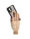 Hurtownia GSM - Etui s úchopem na prst Bizon Case Hybrid Ring pro Motorola Edge 30 Neo kouřové s černým rámem - BIZ466 - {ean13} - Hurt