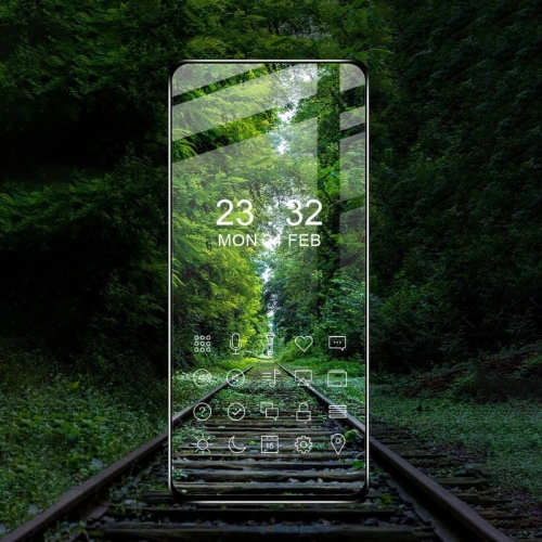 Szkło hartowane Bizon Glass Edge do Motorola Edge 30 Pro czarne