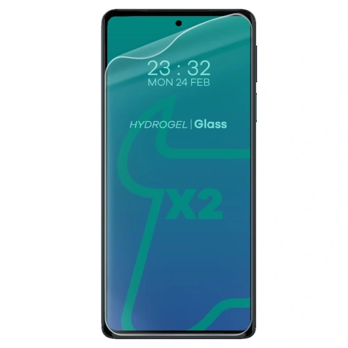 Folia hydrożelowa na ekran Bizon Glass Hydrogel Moto Edge 30 Pro [2 PACK]