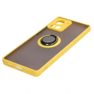 Hurtownia GSM - Bizon Case Hybrid Ring Motorola Edge 30 Ultra füstös sárga kerettel - BIZ471 - {ean13} - Hurt