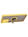 Wholesale Bizon Case Hybrid Ring Motorola Edge 30 Ultra smoky with a yellow frame - BIZ471 - {ean13} - Hurt