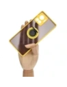 Hurtownia GSM - Bizon Case Hybrid Ring Motorola Edge 30 Ultra füstös sárga kerettel - BIZ471 - {ean13} - Hurt