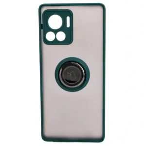 Hurtownia GSM - Bizon Case Hybrid Ring Motorola Edge 30 Ultra füstös sötétzöld kerettel - BIZ472 - {ean13} - Hurt