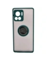 Hurtownia GSM - Bizon Case Hybrid Ring Motorola Edge 30 Ultra füstös sötétzöld kerettel - BIZ472 - {ean13} - Hurt
