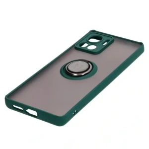 Hurtownia GSM - Bizon Case Hybrid Ring Motorola Edge 30 Ultra füstös sötétzöld kerettel - BIZ472 - {ean13} - Hurt