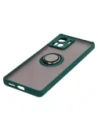 Hurtownia GSM - Bizon Case Hybrid Ring Motorola Edge 30 Ultra füstös sötétzöld kerettel - BIZ472 - {ean13} - Hurt