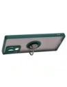 Wholesale Bizon Case Hybrid Ring Motorola Edge 30 Ultra smoky with a dark green frame - BIZ472 - {ean13} - Hurt