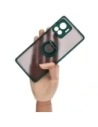 Hurtownia GSM - Bizon Case Hybrid Ring Motorola Edge 30 Ultra füstös sötétzöld kerettel - BIZ472 - {ean13} - Hurt