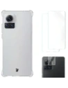 Hurtownia GSM - Etui + 2x folia + obiektyw Bizon Case Clear Pack do Motorola Moto Edge 30 Ultra przezroczyste - BIZ473 - {ean13} - Hurt