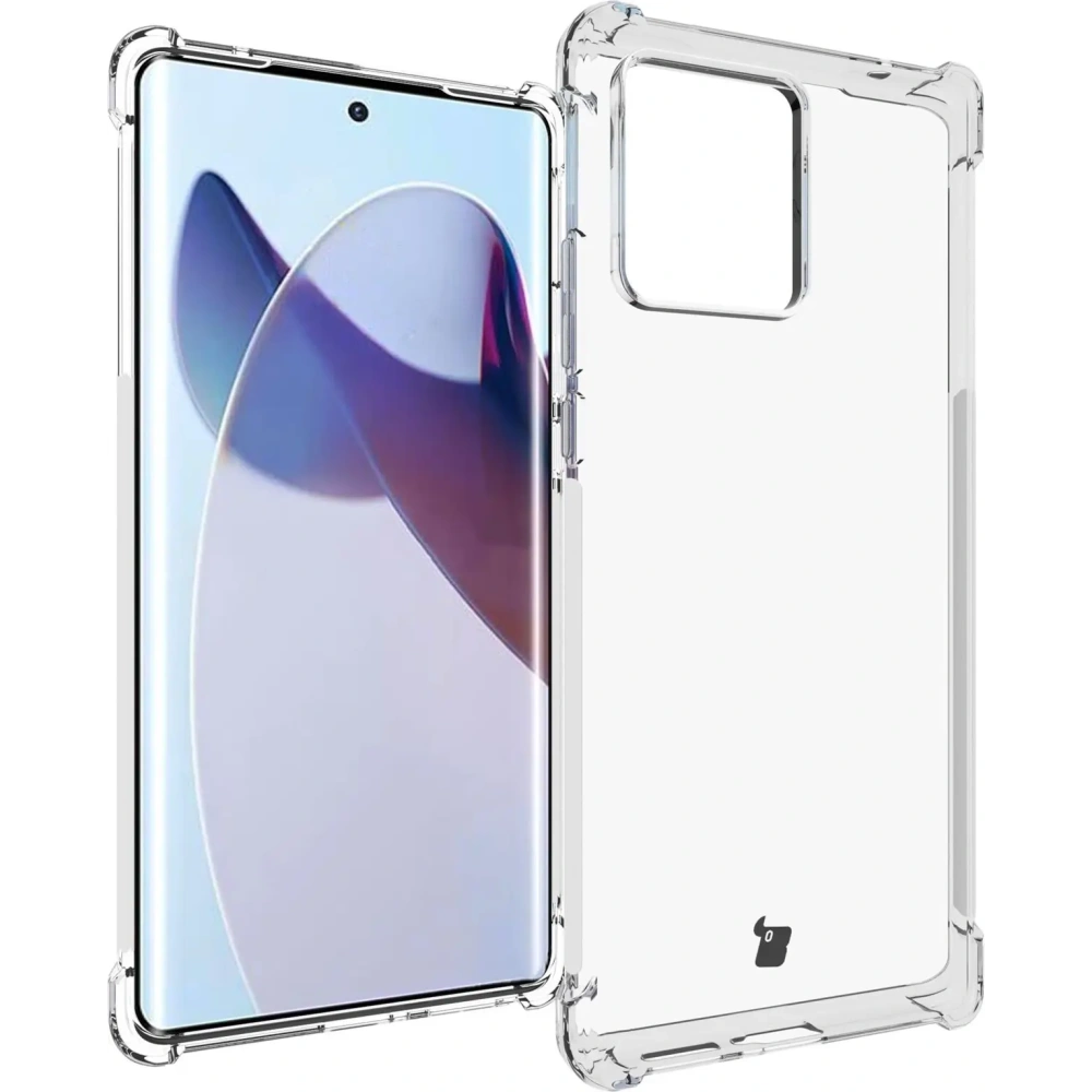 Hurtownia GSM - Bizon Case Clear Pack tok + 2x kijelzőfólia + lencse védő Motorola Moto Edge 30 Ultra átlátszó - BIZ473 - {ean13} - Hurt