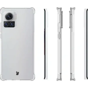 Hurtownia GSM - Bizon Case Clear Pack tok + 2x kijelzőfólia + lencse védő Motorola Moto Edge 30 Ultra átlátszó - BIZ473 - {ean13} - Hurt