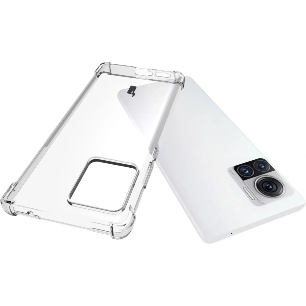 Hurtownia GSM - Bizon Case Clear Pack tok + 2x kijelzőfólia + lencse védő Motorola Moto Edge 30 Ultra átlátszó - BIZ473 - {ean13} - Hurt