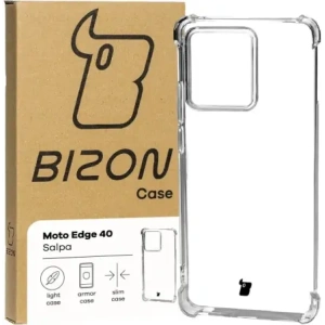 Hurtownia GSM - Elastyczne etui Bizon Case Salpa do Motorola Edge 40 przezroczyste - BIZ475 - {ean13} - Hurt