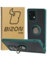 Hurtownia GSM - Etui s úchytem na prst Bizon Case Hybrid Ring pro Motorola Edge 40 Pro kouřové s tmavě zeleným rámem - BIZ476 - {ean13} - Hurt