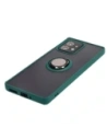 Hurtownia GSM - Etui s úchytem na prst Bizon Case Hybrid Ring pro Motorola Edge 40 Pro kouřové s tmavě zeleným rámem - BIZ476 - {ean13} - Hurt