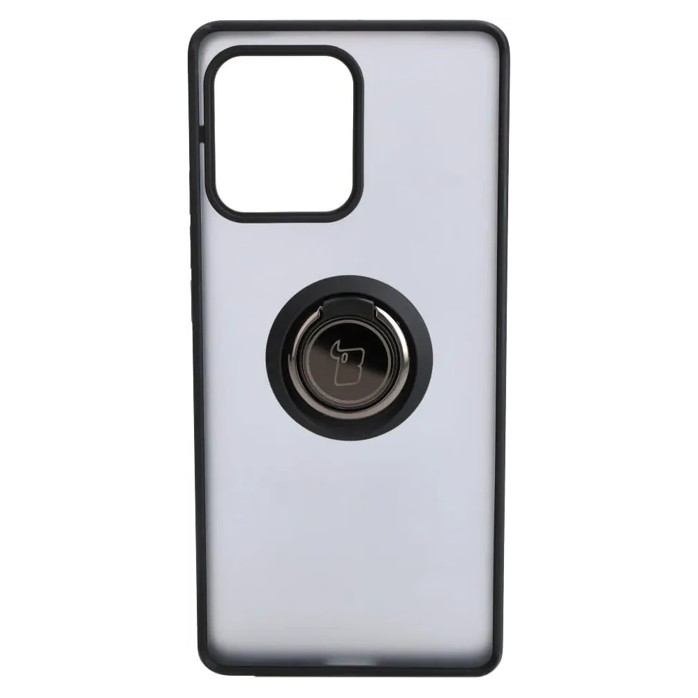Wholesale Bizon Case Hybrid Ring Motorola Edge 40 Pro smoky with a black frame - BIZ477 - {ean13} - Hurt