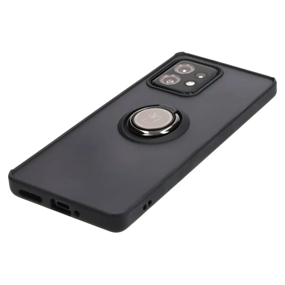 Wholesale Bizon Case Hybrid Ring Motorola Edge 40 Pro smoky with a black frame - BIZ477 - {ean13} - Hurt