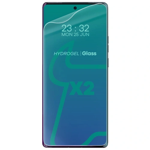 Folia hydrożelowa na ekran Bizon Glass Hydrogel do Moto Edge 40 Pro [2 PACK]