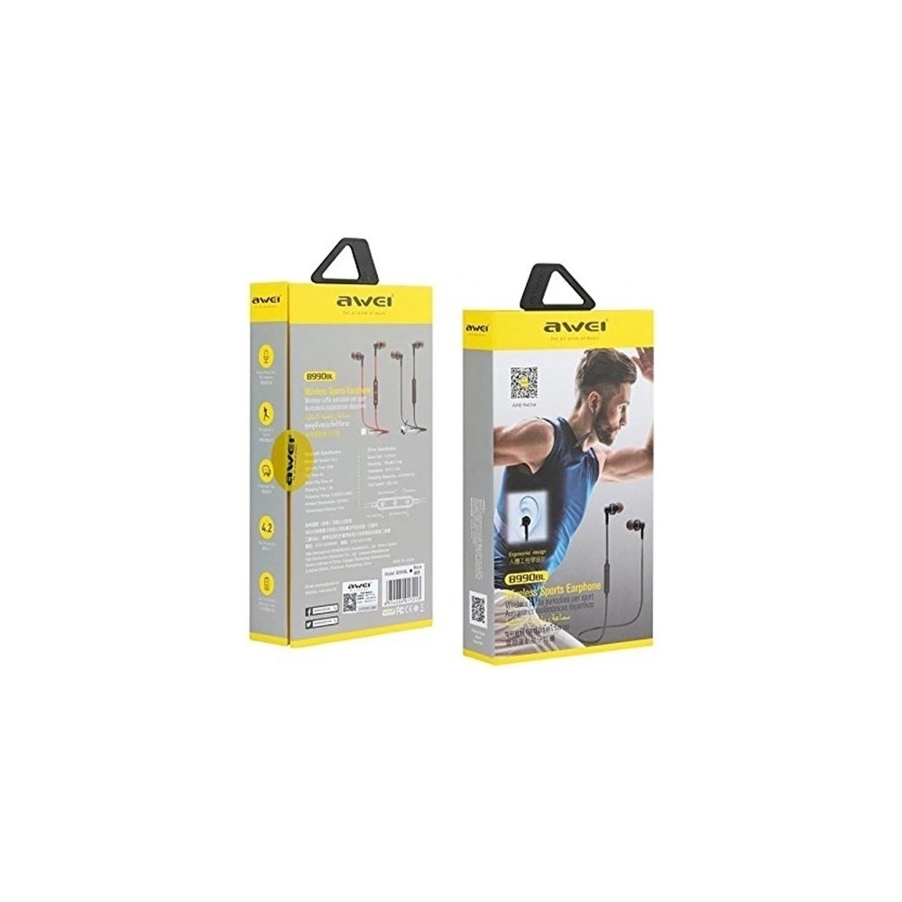 Hurtownia GSM - AWEI słuchawki sportowe Bluetooth B990BL czarny/black - AWEI035BLK - {ean13} - Hurt