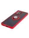 Wholesale Bizon Case Hybrid Ring Motorola Edge 40 Pro smoky with a red frame - BIZ480 - {ean13} - Hurt
