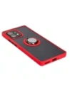 Wholesale Bizon Case Hybrid Ring Motorola Edge 40 Pro smoky with a red frame - BIZ480 - {ean13} - Hurt