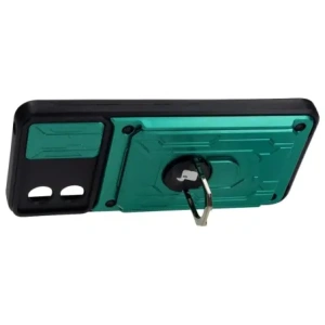 Hurtownia GSM - Bizon Case Camshield Card Slot Ring Motorola Moto E13 5G verde - BIZ483 - {ean13} - Hurt