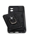 Hurtownia GSM - Etui Bizon Case Camshield Card Slot Ring do Motorola Moto E13 5G czarne - BIZ484 - {ean13} - Hurt