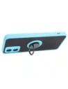 Hurtownia GSM - Bizon Case Hybrid Ring Motorola Moto E13 fumuriu cu un cadru bleu deschis - BIZ486 - {ean13} - Hurt