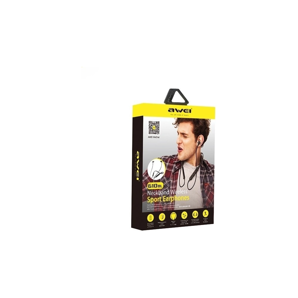 Hurtownia GSM - AWEI słuchawki sportowe Bluetooth G10BL czarny/black Neckband - AWEI036BLK - {ean13} - Hurt