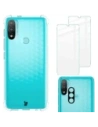Hurtownia GSM - Etui + 2x sklo na obrazovku + objektiv Bizon Case Clear Pack do Moto E20 průhledné - BIZ488 - {ean13} - Hurt