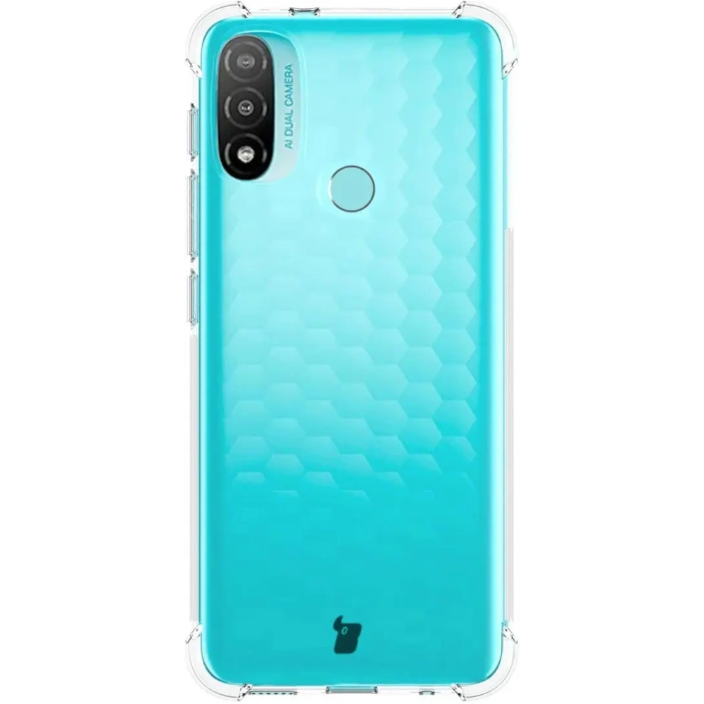 Hurtownia GSM - Etui + 2x sklo na obrazovku + objektiv Bizon Case Clear Pack do Moto E20 průhledné - BIZ488 - {ean13} - Hurt