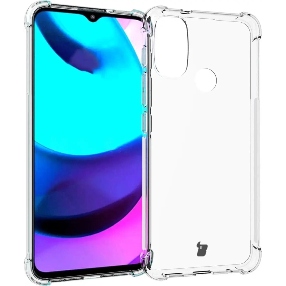 Hurtownia GSM - Bizon Case Clear Pack carcasă + 2x sticlă de ecran + sticlă de lentilă Moto E20 transparentă - BIZ488 - {ean13} - Hurt