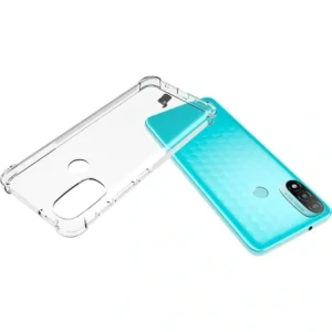Hurtownia GSM - Etui + 2x szkło na ekran + obiektyw Bizon Case Clear Pack do Moto E20 przezroczyste - BIZ488 - {ean13} - Hurt