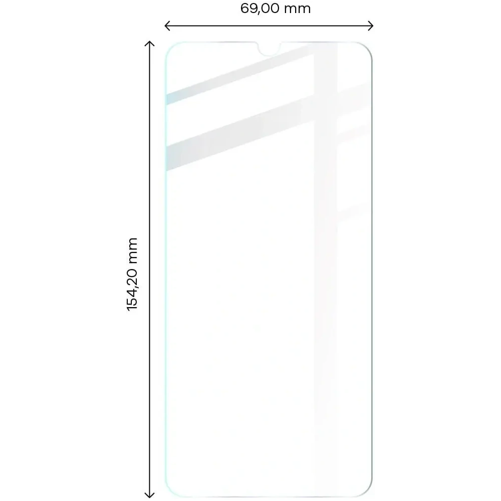 Hurtownia GSM - Bizon Glass Sticlă călită transparentă - 3 buc. + sticlă lentilă Moto E20 - BIZ489 - {ean13} - Hurt