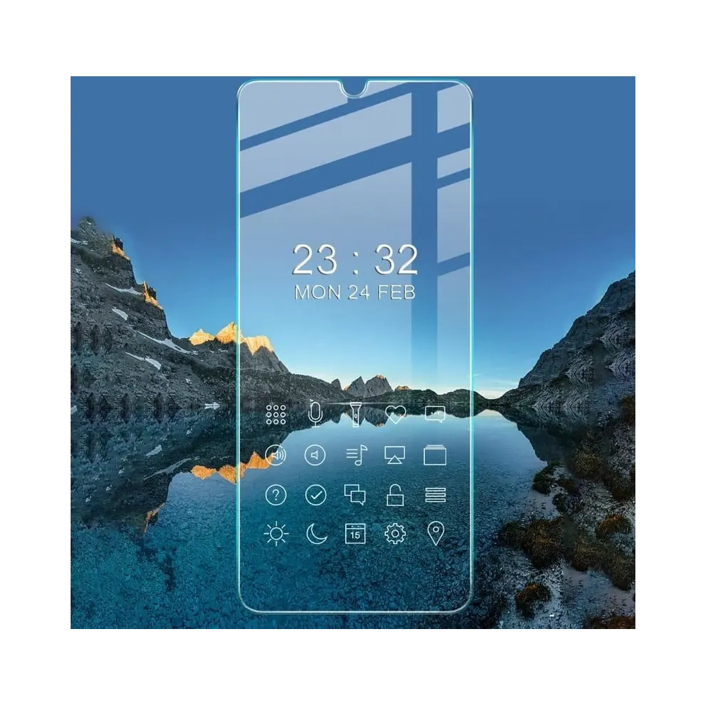 Hurtownia GSM - Bizon Glass Sticlă călită transparentă - 3 buc. + sticlă lentilă Moto E20 - BIZ489 - {ean13} - Hurt