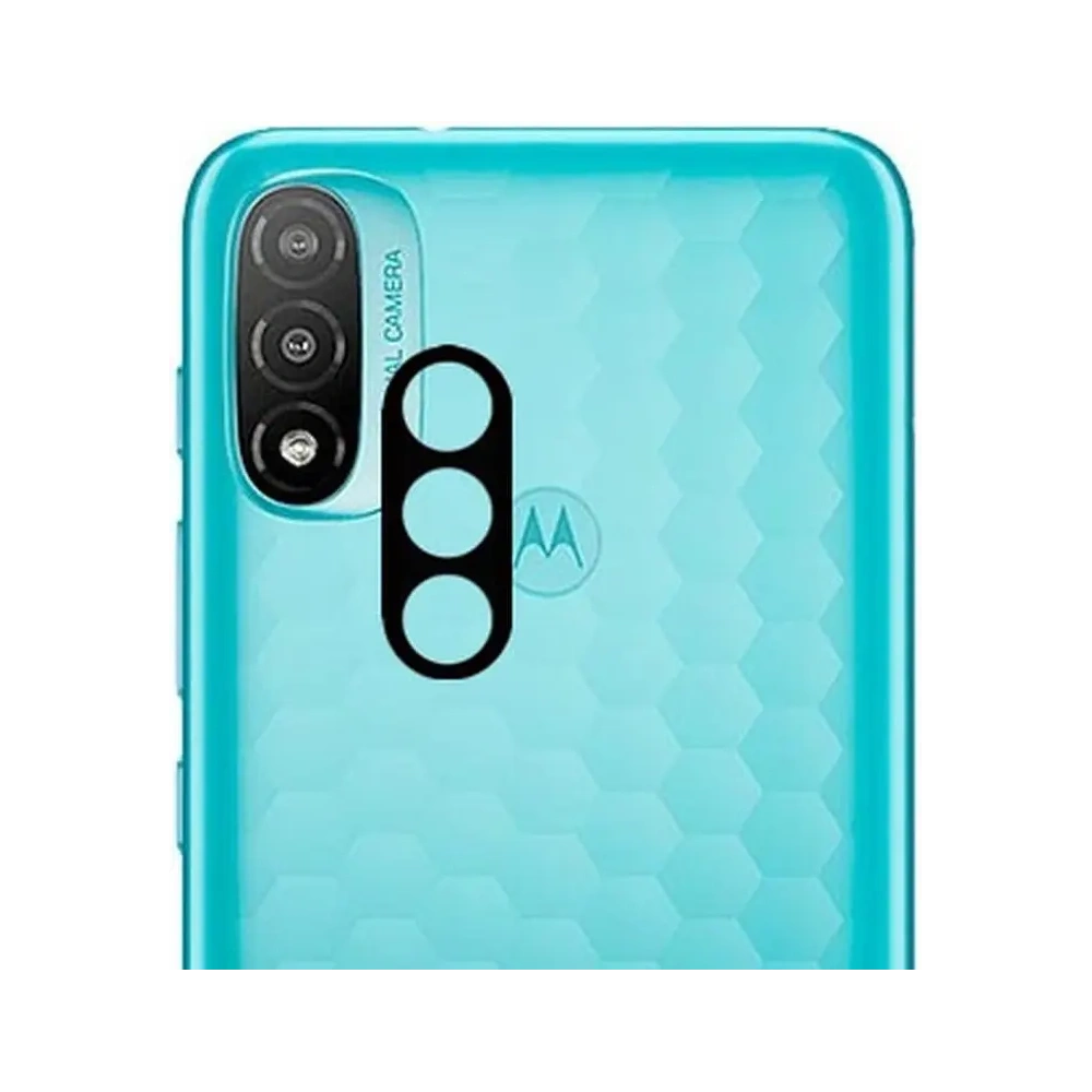 Hurtownia GSM - Bizon Glass Sticlă călită transparentă - 3 buc. + sticlă lentilă Moto E20 - BIZ489 - {ean13} - Hurt