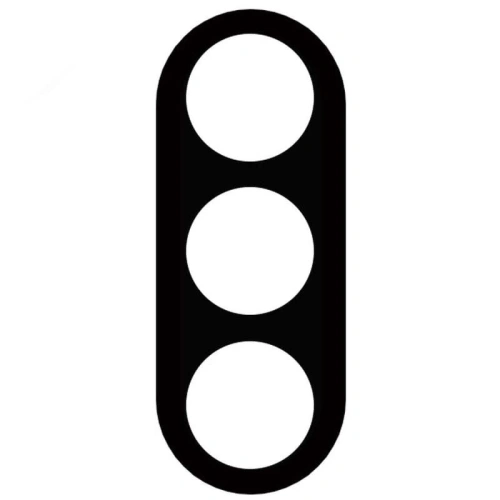 Szkło hartowane Bizon Glass Clear - 3 szt. + obiektyw Moto E20