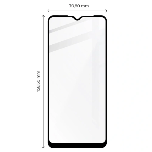 Szkło hartowane Bizon Glass Edge - [2 PACK] + ochrona na obiektyw Moto E20