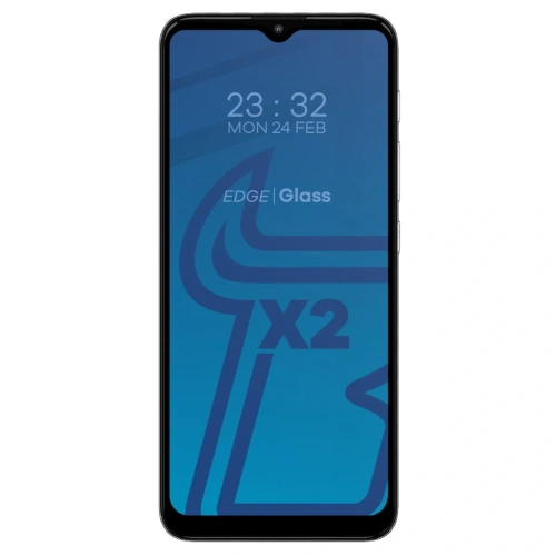 Szkło hartowane Bizon Glass Edge - [2 PACK] + ochrona na obiektyw Moto E20