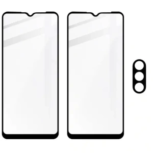 Hurtownia GSM - Tvrzené sklo Bizon Glass Edge - [2 PACK] + ochrana na objektiv Moto E20 - BIZ490 - {ean13} - Hurt