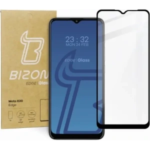 Hurtownia GSM - Bizon Glass Edge Moto E20 fekete - BIZ491 - {ean13} - Hurt