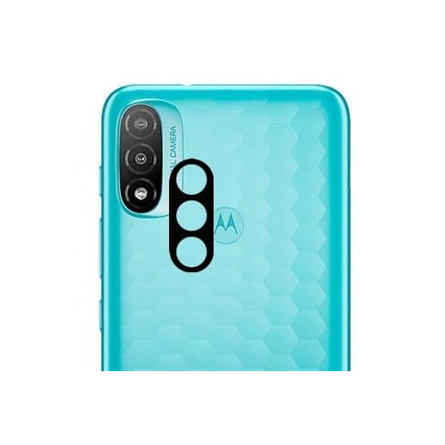 Szkło na aparat Bizon Glass Lens do Moto E20 [2 PACK]