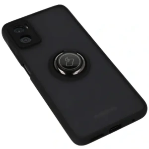Hurtownia GSM - Bizon Case Hybrid Ring Motorola Moto E22 / E22i smoky cu un cadru negru - BIZ494 - {ean13} - Hurt