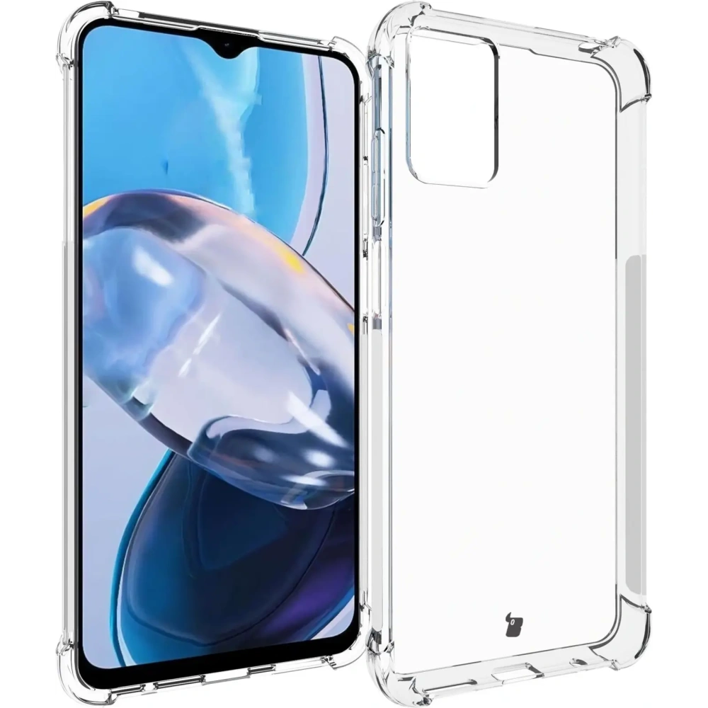 Hurtownia GSM - Etui + 2x folie Bizon Case Clear Pack pro Motorola Moto E22 / E22i průhledné - BIZ496 - {ean13} - Hurt