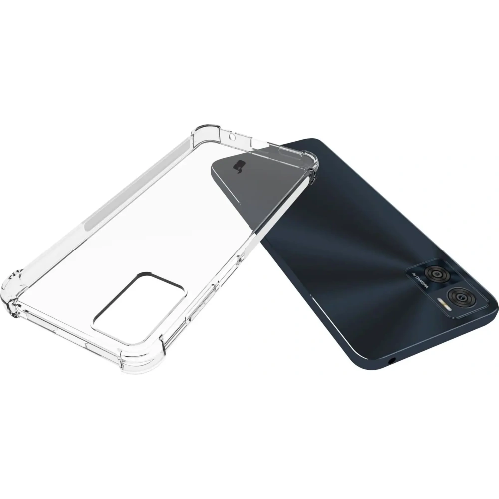 Hurtownia GSM - Etui + 2x folie Bizon Case Clear Pack pro Motorola Moto E22 / E22i průhledné - BIZ496 - {ean13} - Hurt