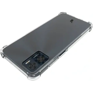 Hurtownia GSM - Caz Bizon Clear Pack + 2x folie de protecție pentru ecran Motorola Moto E22 / E22i transparentă - BIZ496 - {ean13} - Hurt