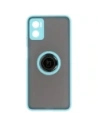 Hurtownia GSM - Bizon Case Hybrid Gyűrű Motorola Moto E22 / E22i füstös világoskék kerettel - BIZ499 - {ean13} - Hurt