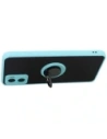 Hurtownia GSM - Etui s úchytem na palec Bizon Case Hybrid Ring pro Motorola Moto E22 / E22i kouřové s jasně modrým rámečkem - BIZ499 - {ean13} - Hurt