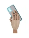 Hurtownia GSM - Etui s úchytem na palec Bizon Case Hybrid Ring pro Motorola Moto E22 / E22i kouřové s jasně modrým rámečkem - BIZ499 - {ean13} - Hurt
