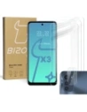 Hurtownia GSM - Bizon Glass Sticlă securizată transparentă - 3 buc. + sticlă lentilă Motorola Moto E32 / E32s - BIZ501 - {ean13} - Hurt